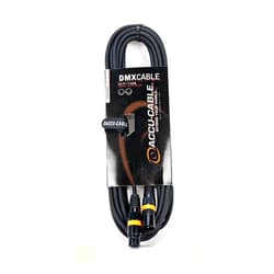 Accu-Cable Accu Cable 25 foot 3 pin true dmx cable rated at 110 ohms end to end to ensure no signal drop