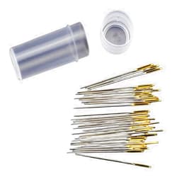 VBHHY 100pcs Cross Stitch Needles Hand-Stitched Embroidery, Embroidery Hand Needles Sewing Needles for Cross Stitching - Size 24