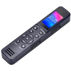 Highbrain Digital Voice Recorder Voice Activated Recorder Rechargeable with Playback-Upgraded Small Tape Recorder for Lectures, Meetings, Interviews, Mini Audio Recorder USB Charge, MP3