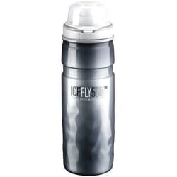 Elite Icefly Water Bottle – 500ml – Smoke – Insulated, BPA-Free, Easy-Squeeze Cycling Bottle