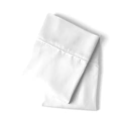 PeachSkinSheets Night Sweats: The Original 1500tc Soft King Pillowcase Set Brushed Silver