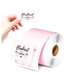Phomemo Pink Thermal Labels for Shipping Label Printer for Small Business Supplies - 3