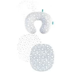 Biloban 2 Pack Nursing Pillow Cover Compatible with Boppy Pillow 100% Jersey Cotton & Bassinet Fitted Sheets Compatible with Graco Pack ‘n-Play Dome LX Bassinet(not playard), 2 Pack