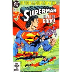 By Dan Jurgens (Author) Superman, #82 (Comic Book): Reign of the Supermen