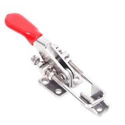 FAUOSWUK GH 40323 SS WDC Toggle Latch Clamp, 163kg 359.4lb Cam Clamp Latch Adjustable Quick Release Pull Latch for Smoker Lid Jig,Case Trunk,Door Draw Latch Hardware