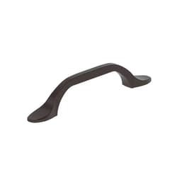 Amerock BP21936ORB Oil-Rubbed Bronze Cabinet Pull | 3-3/4 inch (96mm) Center-to-Center Cabinet Hardware | Ravino | Furniture Hardware | Drawer Pull