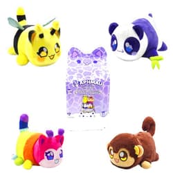 Aphmau MeeMeows 11” Classic Mystery Plush, Series 1 Safari; YouTube Gaming Channel, Plush Mystery Box, Blind Box, 1 of 4 Possible Safari MeeMeows, Official Merch