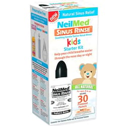 NeilMed Sinus Rinse Pediatric Starter Kit, 30 Count