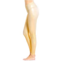 Houmous Women's Shiny Leggings with Unique Flash Sequins Full-Length Yoga Pants