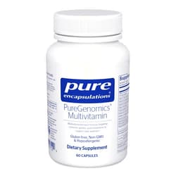 Pure Encapsulations PureGenomics Multivitamin - Supplement to Support Nutrient Requirements of Common Genetic Variations - with Vitamin A,B,C,D,E, K & Minerals - 60 Capsules