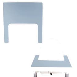 Kingovalley Silicone High Chair Placemat for IKEA Antilop Chair,Baby High Chair Tray Finger Foods Placemat for Baby, Toddlers