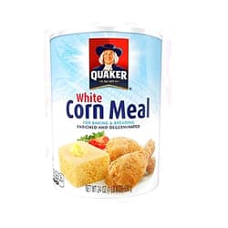 Quaker White Enriched & Degerminated Corn Meal