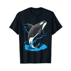 CC Save The Whale Gifts Orca Killer Whale Graphic Gift T-Shirt