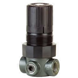 Dwyer Series MPR Miniature Pressure Regulator, Zinc Body, Air Only, Range 0-60 psi