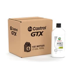 Castrol GTX 10W-30 Conventional Motor Oil, 1 Quart, Pack of 6