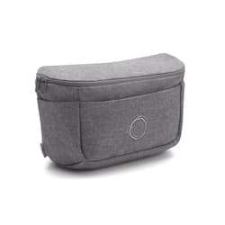 Bugaboo Organizer - Compact Size Multipocket Diaper Bag - Universal Compatible with Any Stroller - Attaches to the Handlebar (Grey Melange)