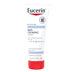 Eucerin Skin Calming Cream - Full Body Lotion for Dry, Itchy Skin, Natural Colloidal Oatmeal Enriched - 14 oz. Tube