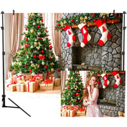 DULUDA 7X5FT Christmas Theme Pictorial Cloth Customized Photography Backdrop Background Studio Prop WXL41