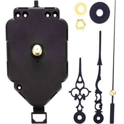 Hicarer DIY Quartz Clock Movement Kits Replacement Clock Movement Mechanism Pendulum (Rod Length 0.9 Inch)