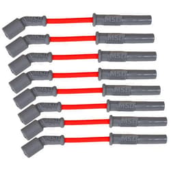 MSD 32819 Super Conductor Spark Plug Wire Set, GM LS1, 97-On, Vette, Camaro