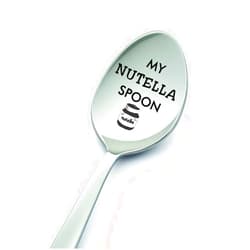 LYF Collection My Nutella Spoon-8 Inch Spoon Designed for Nutella Lover- Under £10- Presents for Him/Presents for Her-Perfect Present for a Sweet Tooth