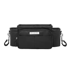 Petunia Pickle Bottom Wander Stroller Caddy | Perfect Baby Caddy to Keep Everything Organized | Multiple Carry Positions | Fits Most Strollers - Ebony