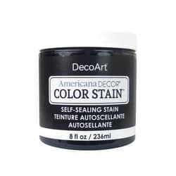 Decoart 8ozBlack Americana Decor Color Stain 8oz Black