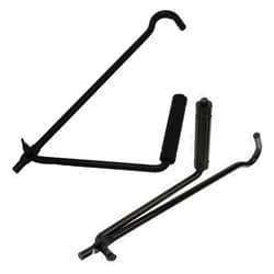 TorSor 2 Pack Car Scissor Jack Crank Handle Replacement Labor-Saving Quick Lug Handle Instead of Jack Ratchet Wrench for Car Jack Kit Scissor Lift Jack Emergency Tire Changing Jacks