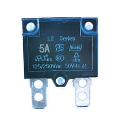 Jiaruixin 2Pcs 5A 125/250Vac 50Vdc Automatic Reset Relay Fuse Therma Switch Circuit Breaker Current Overload Protector Children Ride On Toy Car Accessories