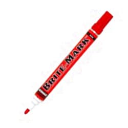 DYKEM BRITE-MARK Medium Tip Paint Marker, Red