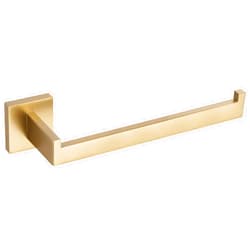 TURS Brushed Gold Hand Towel Bar Bathroom Small Towel Bar Towel Holder Stainless Steel Towel Ring