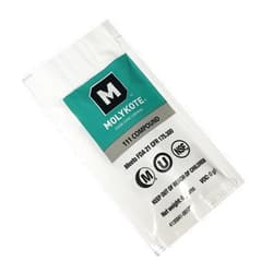 Corning Dow Corning Molykote 111 Valve Silicone Lubricant & Sealant 6g Pillow Pack