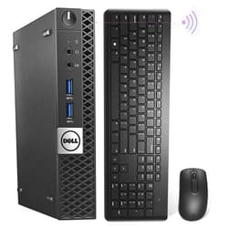 Dell Mini PC OptiPlex 7040 Micro Desktop,i7 6700T Quad Core Up to 3.60GHz,32GB DDR4 512GB M.2 NVMe SSD,AX210 Built-in WiFi 6E + Bluetooth 5.2,HDMI Windows 10 Pro,Wireless Keyboard & Mouse (Renewed)