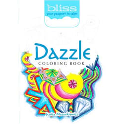By Jessica Mazurkiewicz (Author) BLISS Dazzle Coloring Book: Your Passport to Calm (Dover Adult Coloring Books)