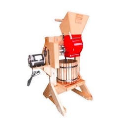 Happy Valley Ranch Pioneer Cider Press & Grinder Complete Kit-- Includes Press, Grinder, Motor Kit, Wheel Kit and more!