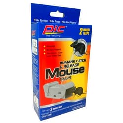 PIC POMT Humane Mouse Trap, Grey
