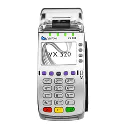 Verifone VX520 Dual Comm Credit Card Machine- with Smart Card Reader