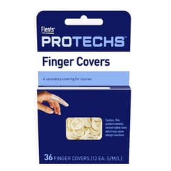 Flents First Aid Finger Cots, Protects Finger While Healing From Injury, 36 Count