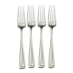 Oneida Moda Dinner Forks, Set of 4,Silver,Dinner Forks, Set of 4