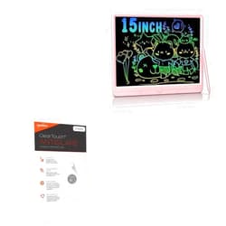 BoxWave Screen Protector Compatible with Tugau TGB15 (15 in) - ClearTouch Anti-Glare (2-Pack), Anti-Fingerprint Matte Film Skin