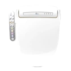 Bio Bidet by Bemis BB-800 Bidet Toilet Seat, Adjustable Warm Water, Round, White
