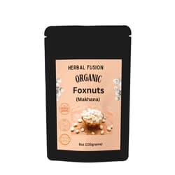 Generic Roasted Foxnuts Makhana Snack, Herbal Fusion, Low-Calorie, Vegan, Gluten-Free