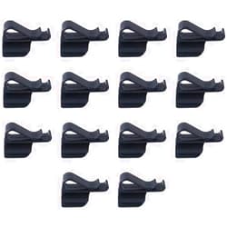 Htppzjr 14pcs Golf Club Organizers Golf Putter Clip Golf Bag Clip on Putter Clamp Holder Plastic Black Putting Clip,Golf Club Bag Clips On Putter Clamp Holder Organizer Golf Accessories Golf Accessories