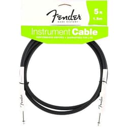 Fender 990820004 Performance Series Instrument Cables (Straight-Straight Angle) for electric guitar, bass guitar, electric mandolin, pro audio