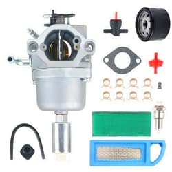 DKIIGAME Carburetor for Briggs & Stratton 594593 591731 796109 796078 590400 31H777 Models Engine, Carb with Tune-Up Kit Replaces for Craftsman LT1000