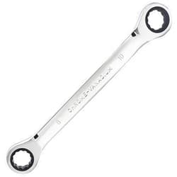 FOCMKEAS Double Box End Ratcheting Wrench 8mm x 10mm Metric 72 Teeth 12 Point Ratchet Gear Spanner Tools, Heat-Treated CR-V