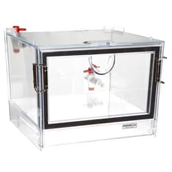 SP Scienceware SP Bel-Art Dry-Keeper Small, Stacking Polystyrene Gas-Purge Desiccator Cabinet; 0.1 cu. ft. (H42053-0002)