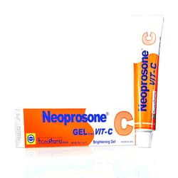 NEOPROSONE, Vitamin C Gel - 1 Fl oz / 30 ml - Brightening Gel Cream for Neck, Face, Body, Armpit, Hands - For Women and Men, with Alpha Arbutin