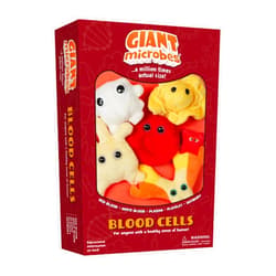 GIANT MICROBES GIANTmicrobes Blood Cells Themed Gift Box, Blood Cell Plush, Blood Bank Laboratory Gifts, Lab Tech Gifts, Hematology Gifts, Leukemia Gifts