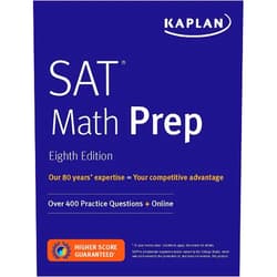 By Kaplan Test Prep (Author) SAT Math Prep: Over 400 Practice Questions + Online (Kaplan Test Prep)